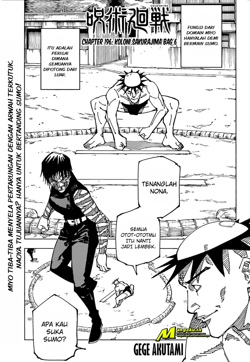 Read Jujutsu Kaisen Bahasa Indonesia ID Manga Online