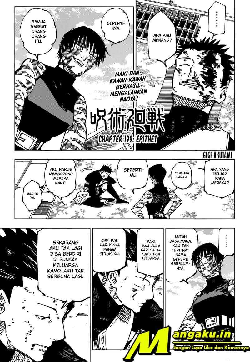 Read Jujutsu Kaisen Bahasa Indonesia ID Manga Online