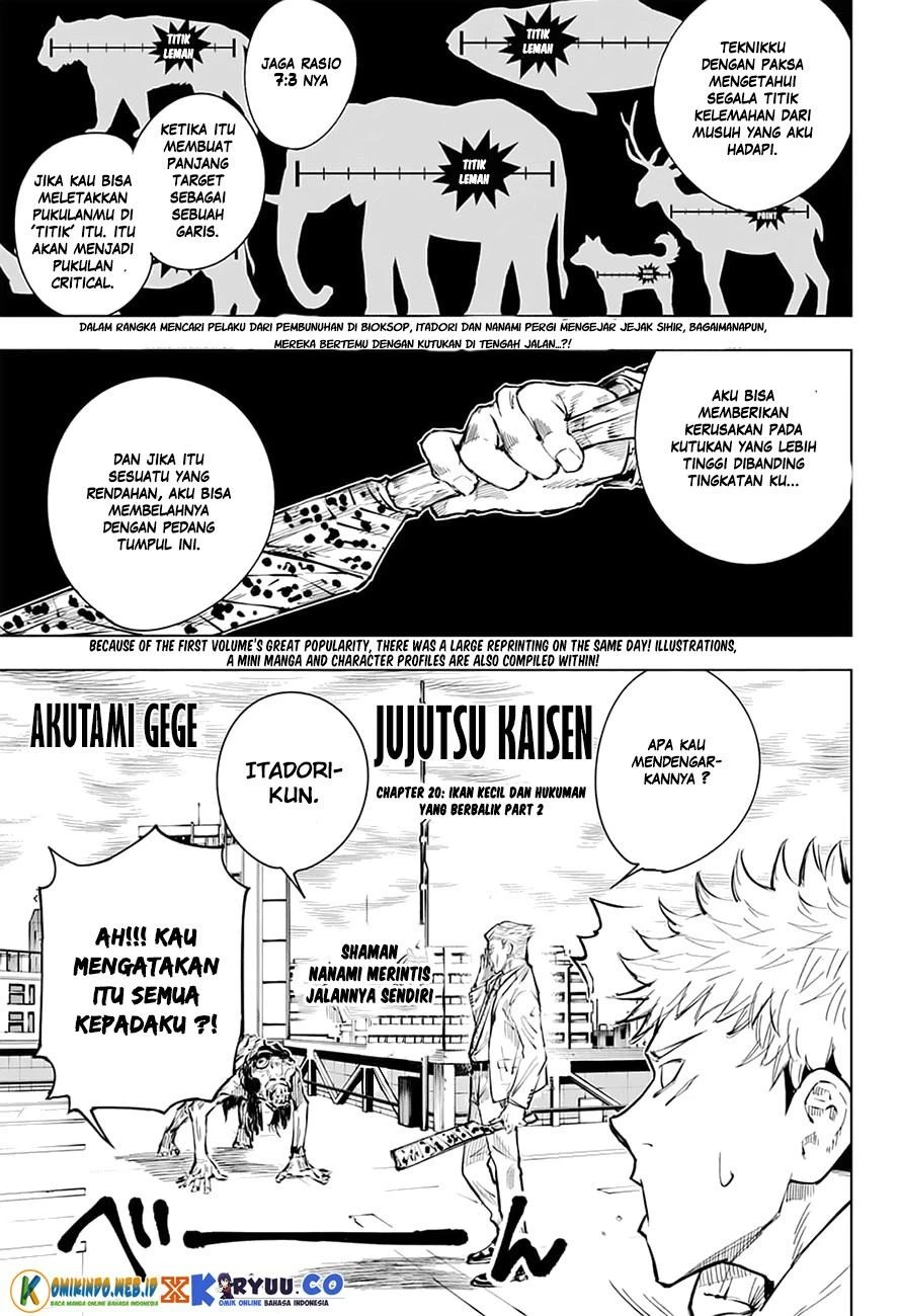 Read Jujutsu Kaisen Bahasa Indonesia ID Manga Online