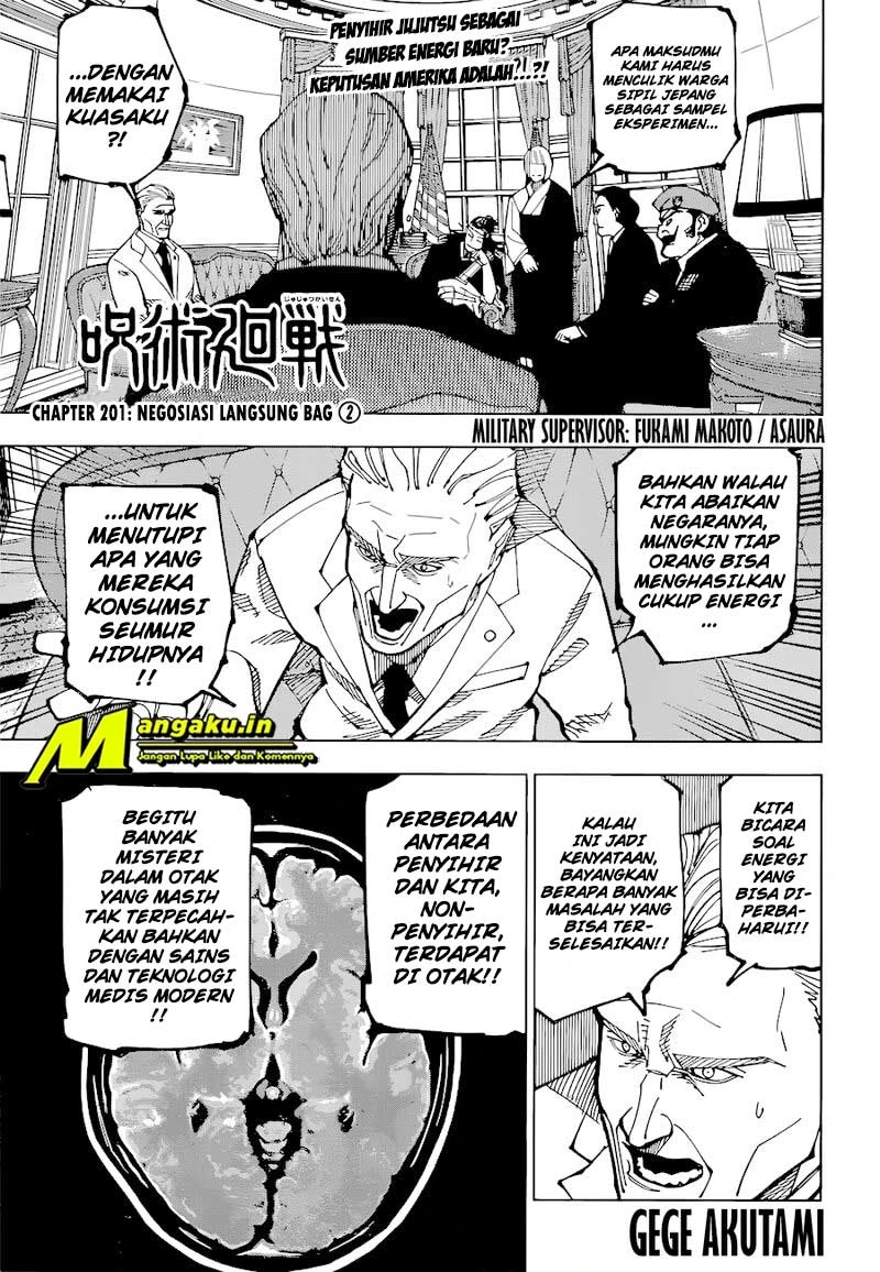 Read Jujutsu Kaisen Bahasa Indonesia ID Manga Online
