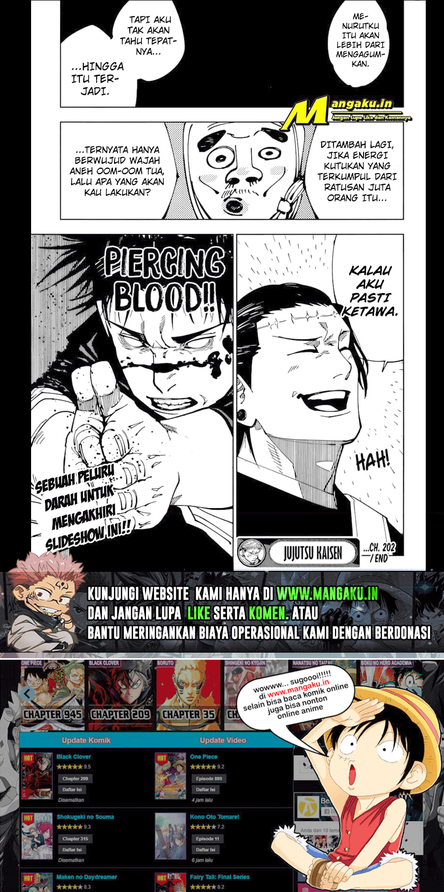 Read Jujutsu Kaisen Bahasa Indonesia ID Manga Online