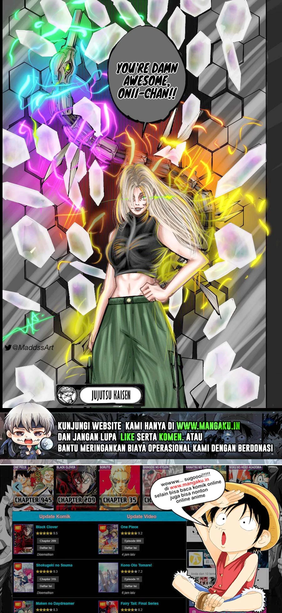 Read Jujutsu Kaisen Bahasa Indonesia ID Manga Online