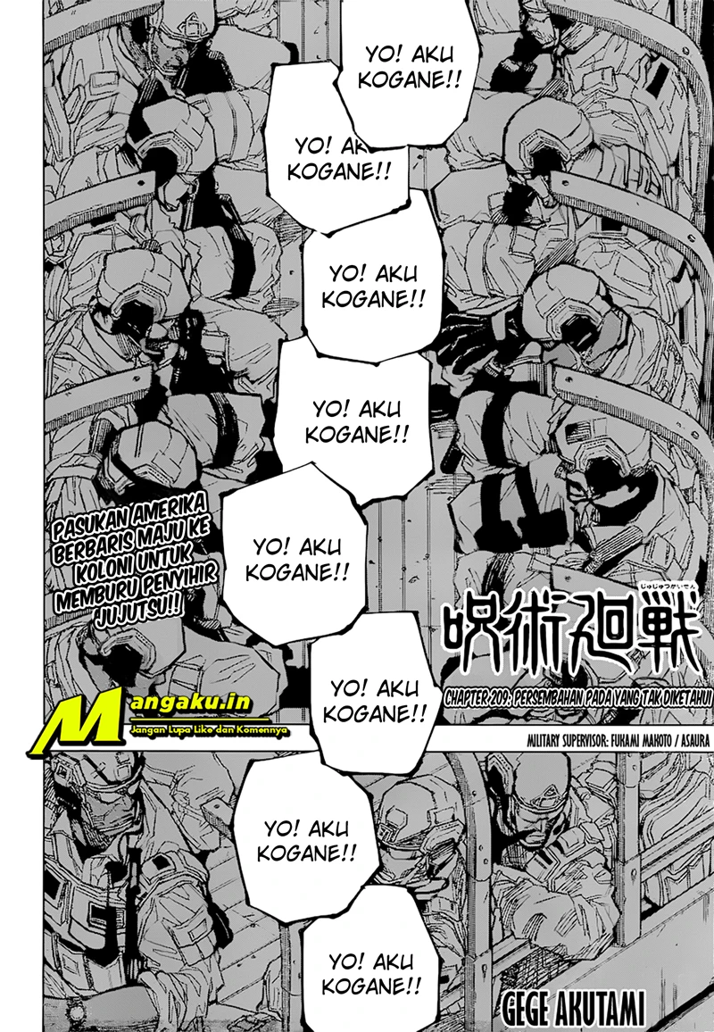 Read Jujutsu Kaisen Bahasa Indonesia ID Manga Online