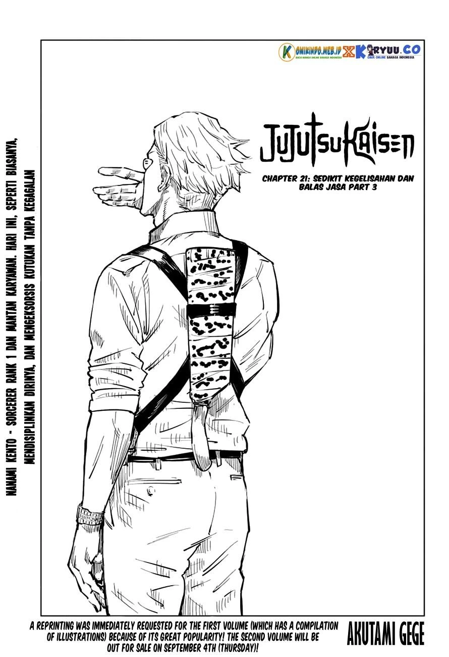 Read Jujutsu Kaisen Bahasa Indonesia ID Manga Online