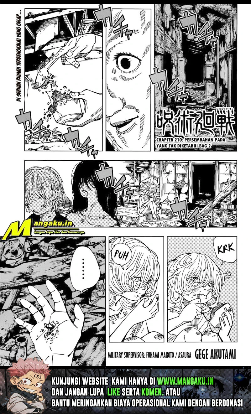 Read Jujutsu Kaisen Bahasa Indonesia ID Manga Online