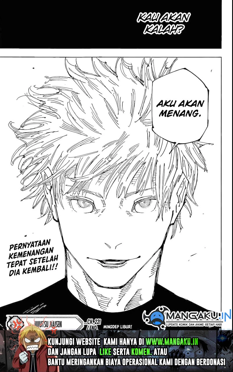 Read Jujutsu Kaisen Bahasa Indonesia ID Manga Online