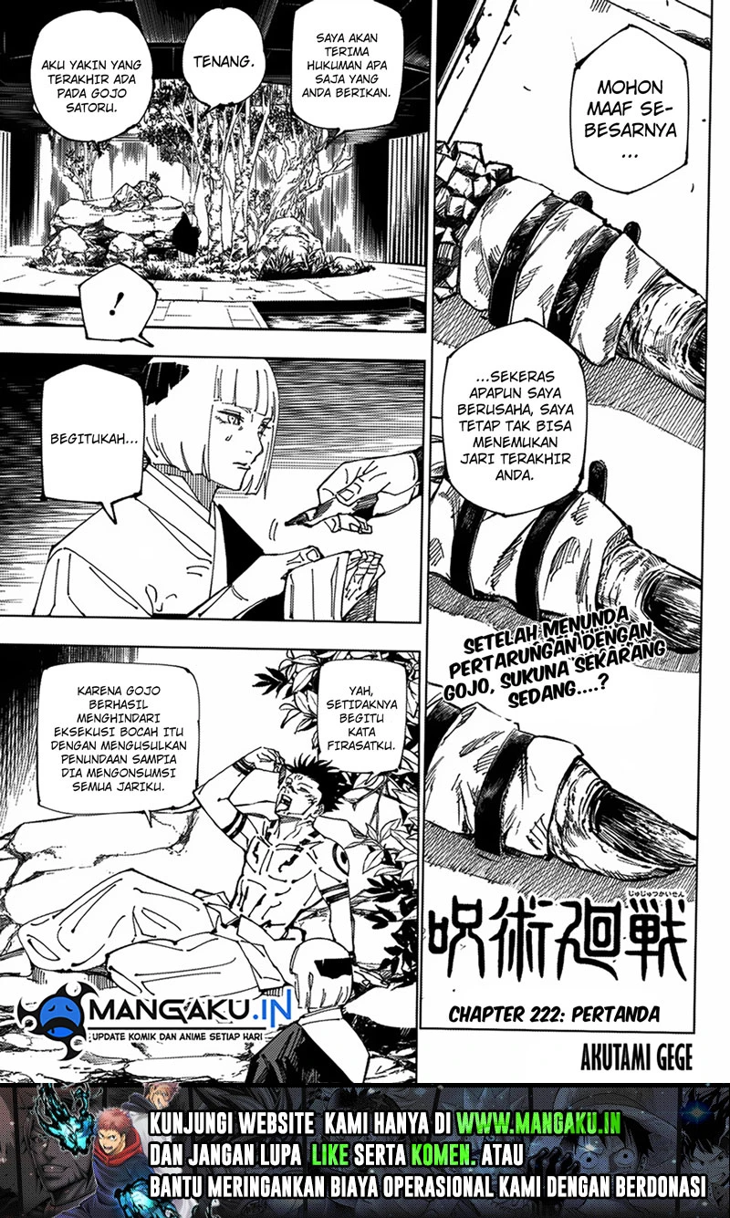 Read Jujutsu Kaisen Bahasa Indonesia ID Manga Online