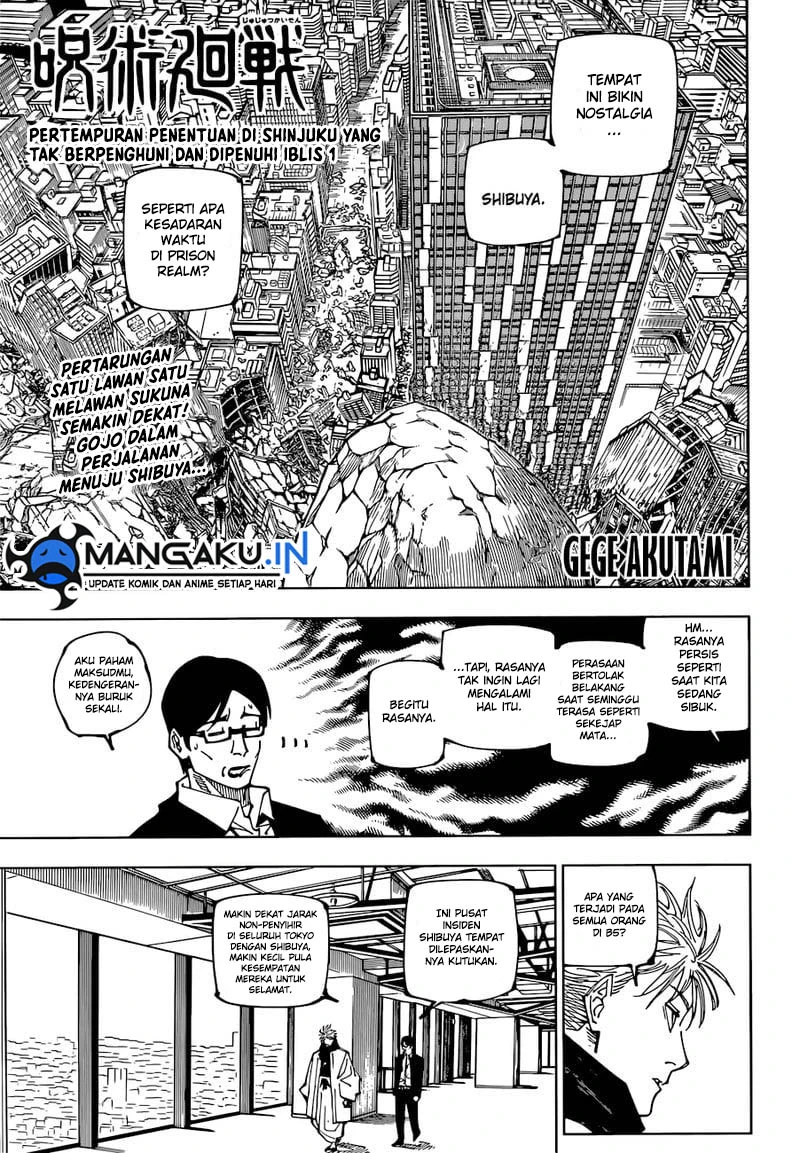 Read Jujutsu Kaisen Bahasa Indonesia ID Manga Online