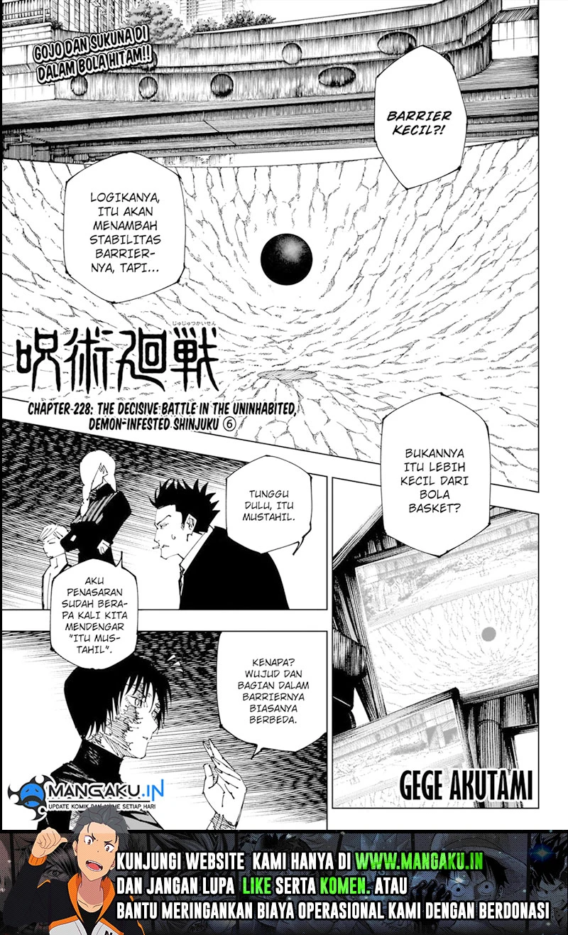 Read Jujutsu Kaisen Bahasa Indonesia ID Manga Online