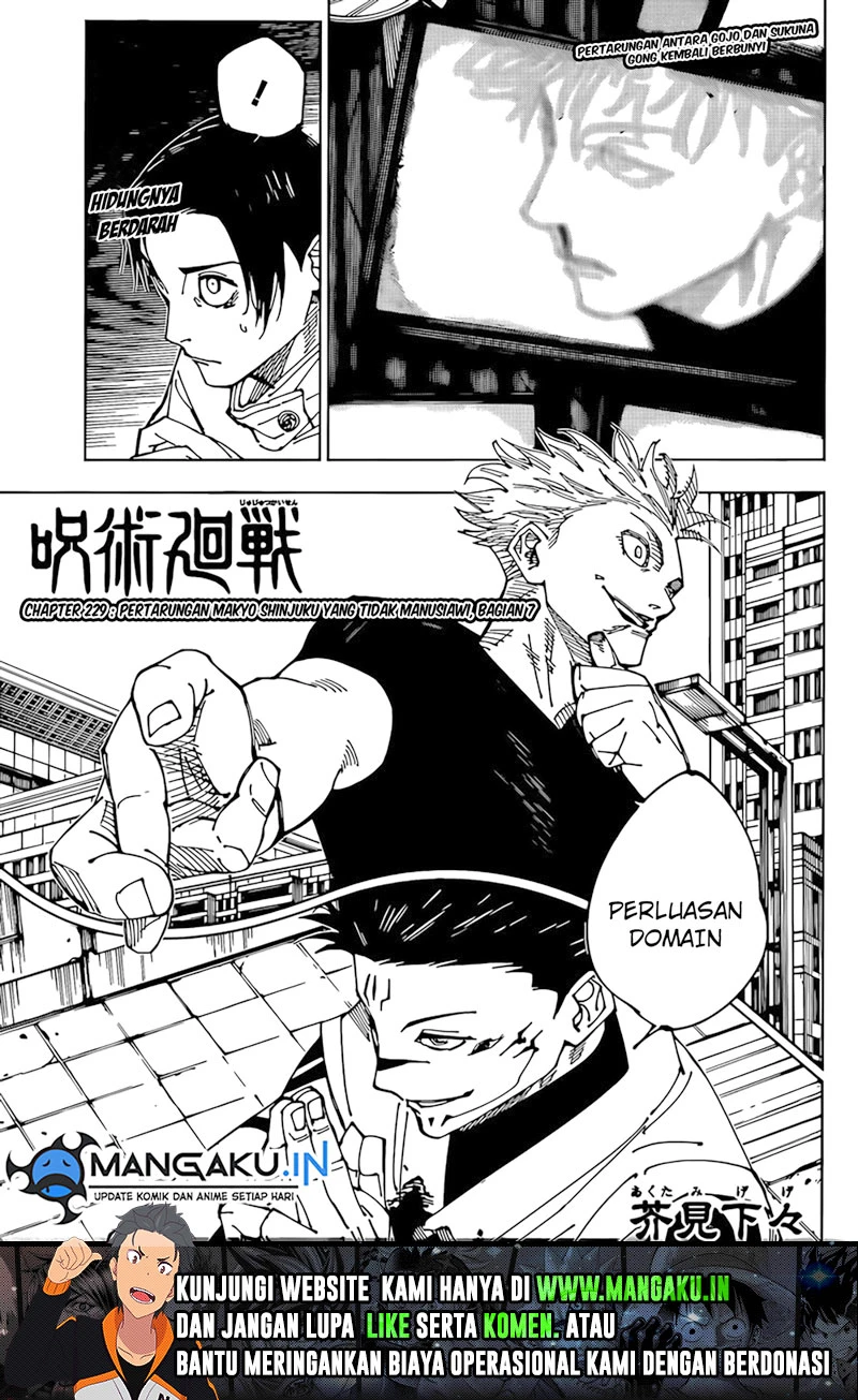 Read Jujutsu Kaisen Bahasa Indonesia ID Manga Online