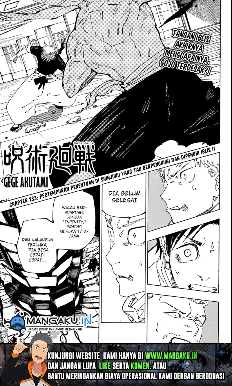Read Jujutsu Kaisen Bahasa Indonesia ID Manga Online