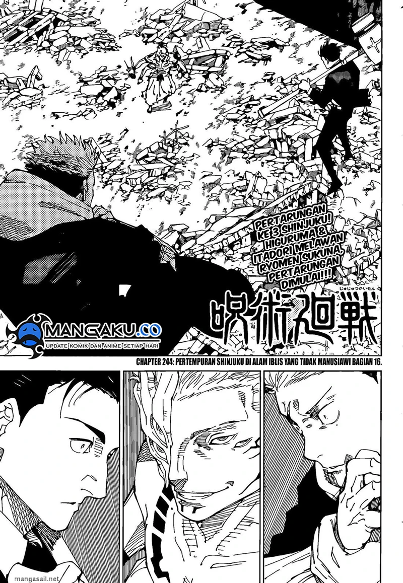 Read Jujutsu Kaisen Bahasa Indonesia ID Manga Online