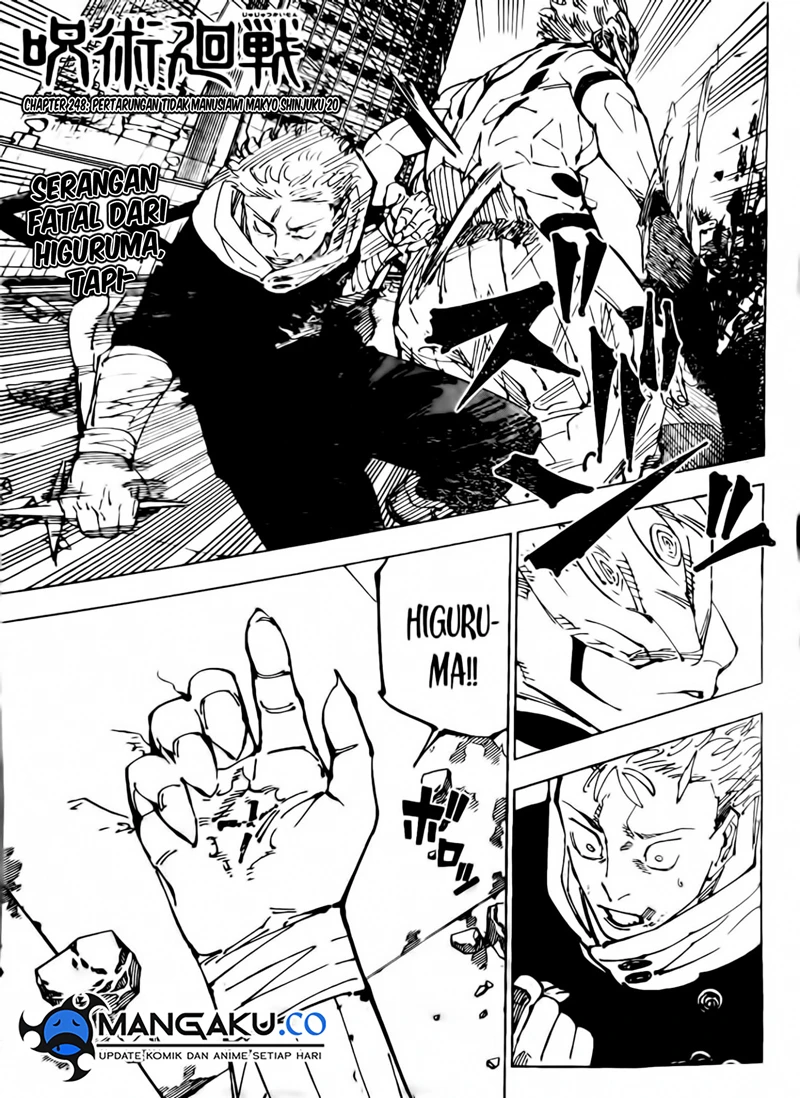 Read Jujutsu Kaisen Bahasa Indonesia ID Manga Online