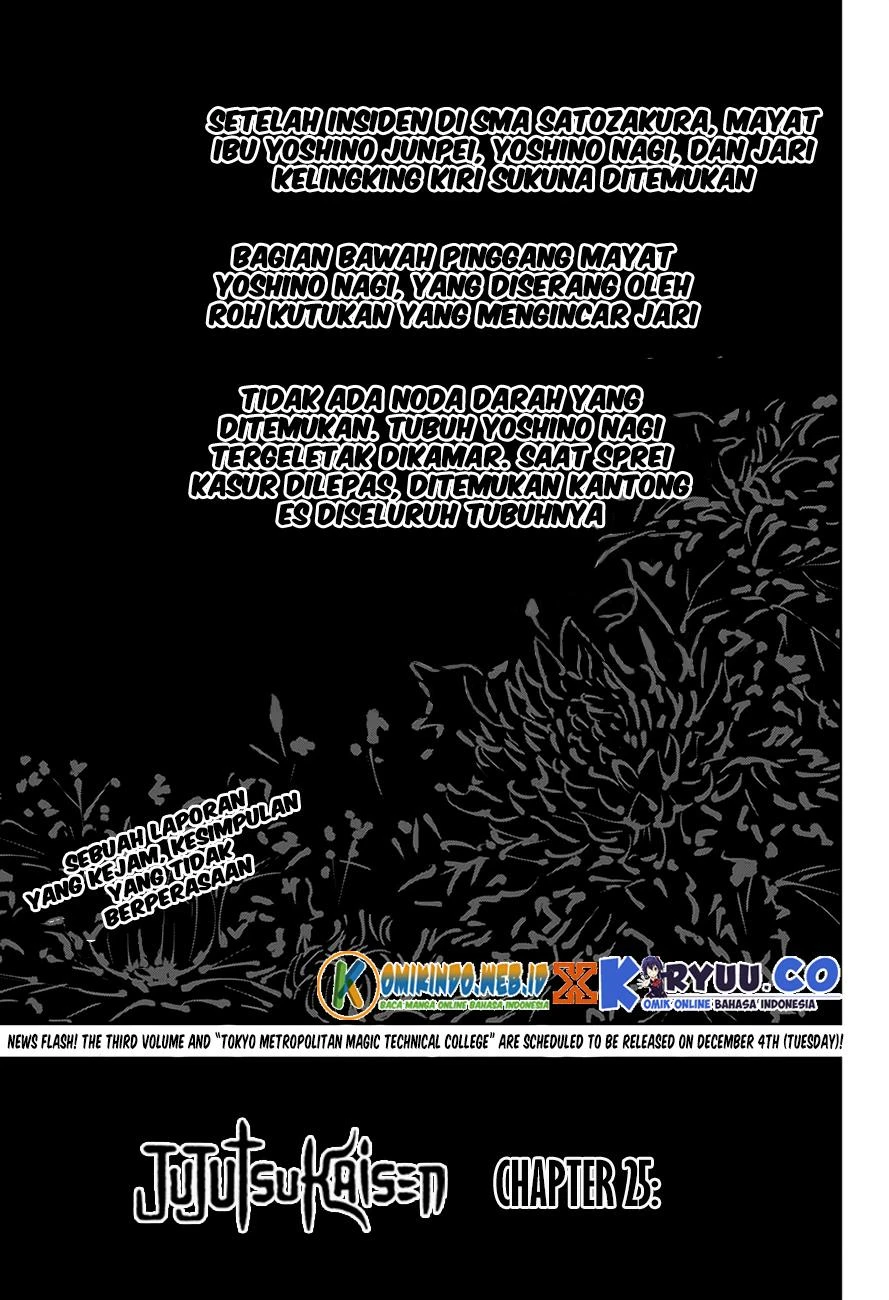 Read Jujutsu Kaisen Bahasa Indonesia ID Manga Online