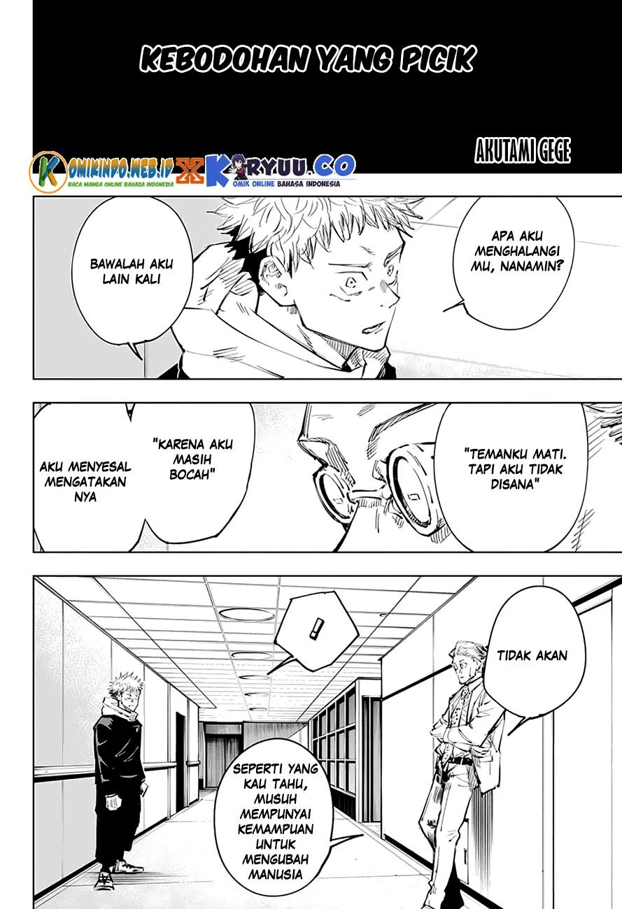 Read Jujutsu Kaisen Bahasa Indonesia ID Manga Online