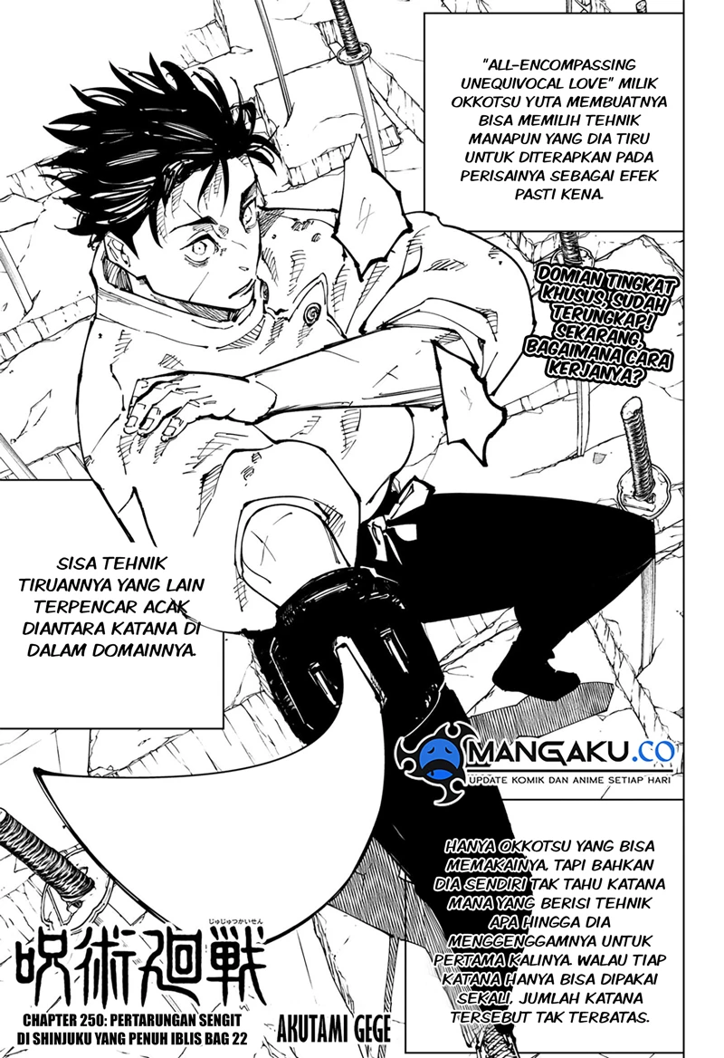 Read Jujutsu Kaisen Bahasa Indonesia ID Manga Online