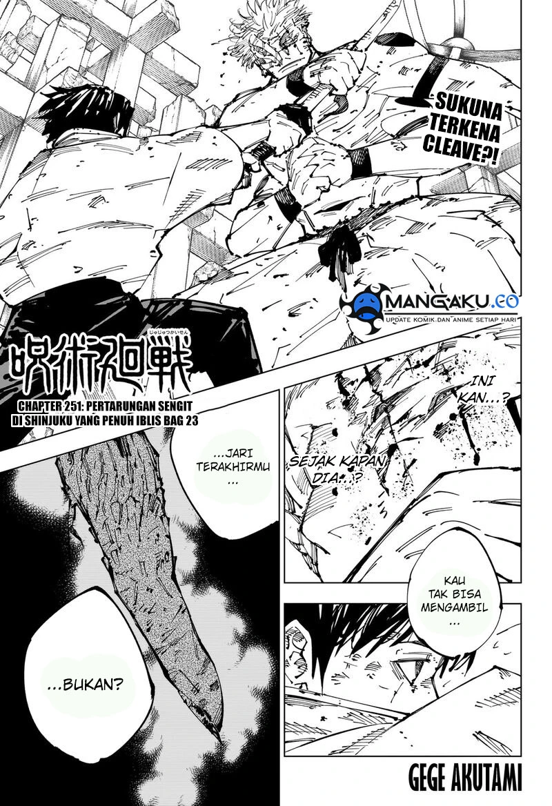 Read Jujutsu Kaisen Bahasa Indonesia ID Manga Online