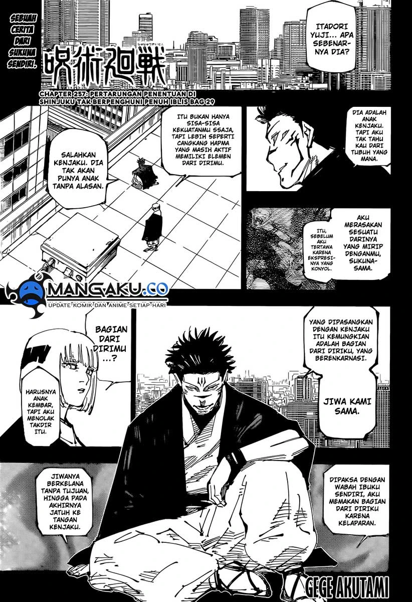 Read Jujutsu Kaisen Bahasa Indonesia ID Manga Online