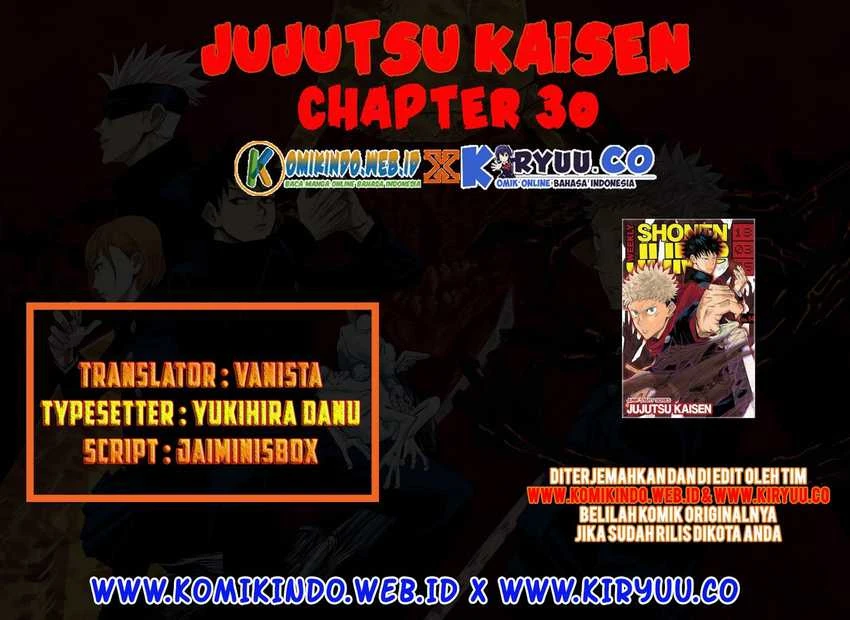 Read Jujutsu Kaisen Bahasa Indonesia ID Manga Online