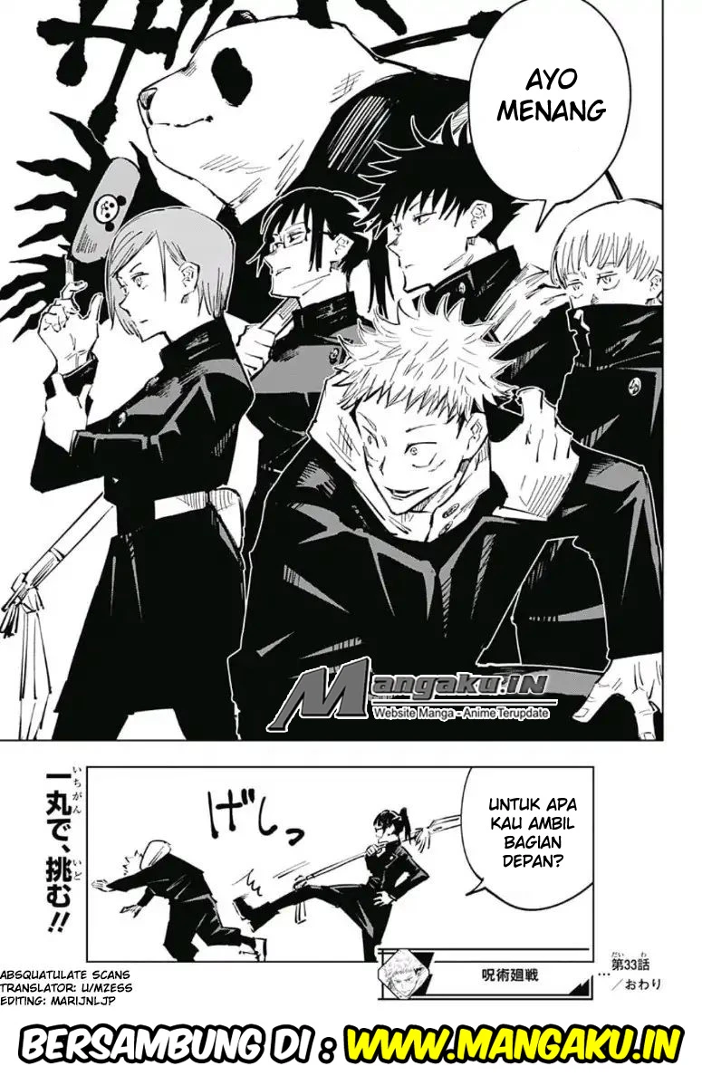 Read Jujutsu Kaisen Bahasa Indonesia ID Manga Online