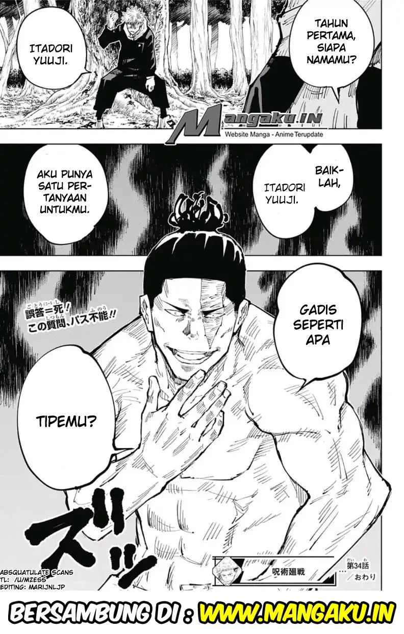 Read Jujutsu Kaisen Bahasa Indonesia ID Manga Online