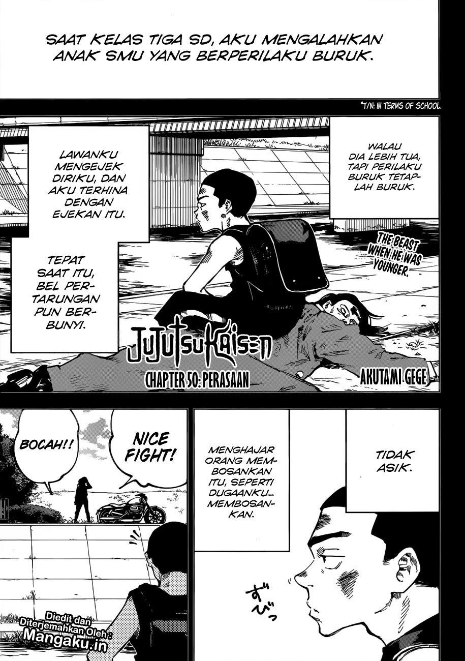 Read Jujutsu Kaisen Bahasa Indonesia ID Manga Online
