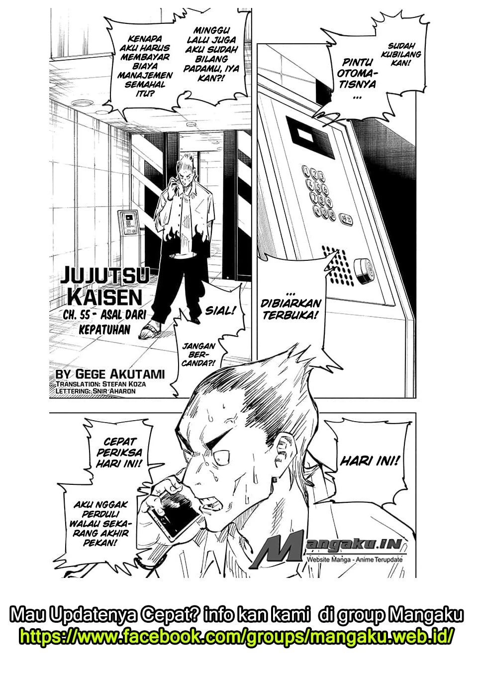 Read Jujutsu Kaisen Bahasa Indonesia ID Manga Online