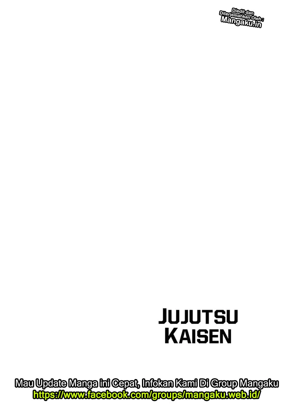 Read Jujutsu Kaisen Bahasa Indonesia ID Manga Online