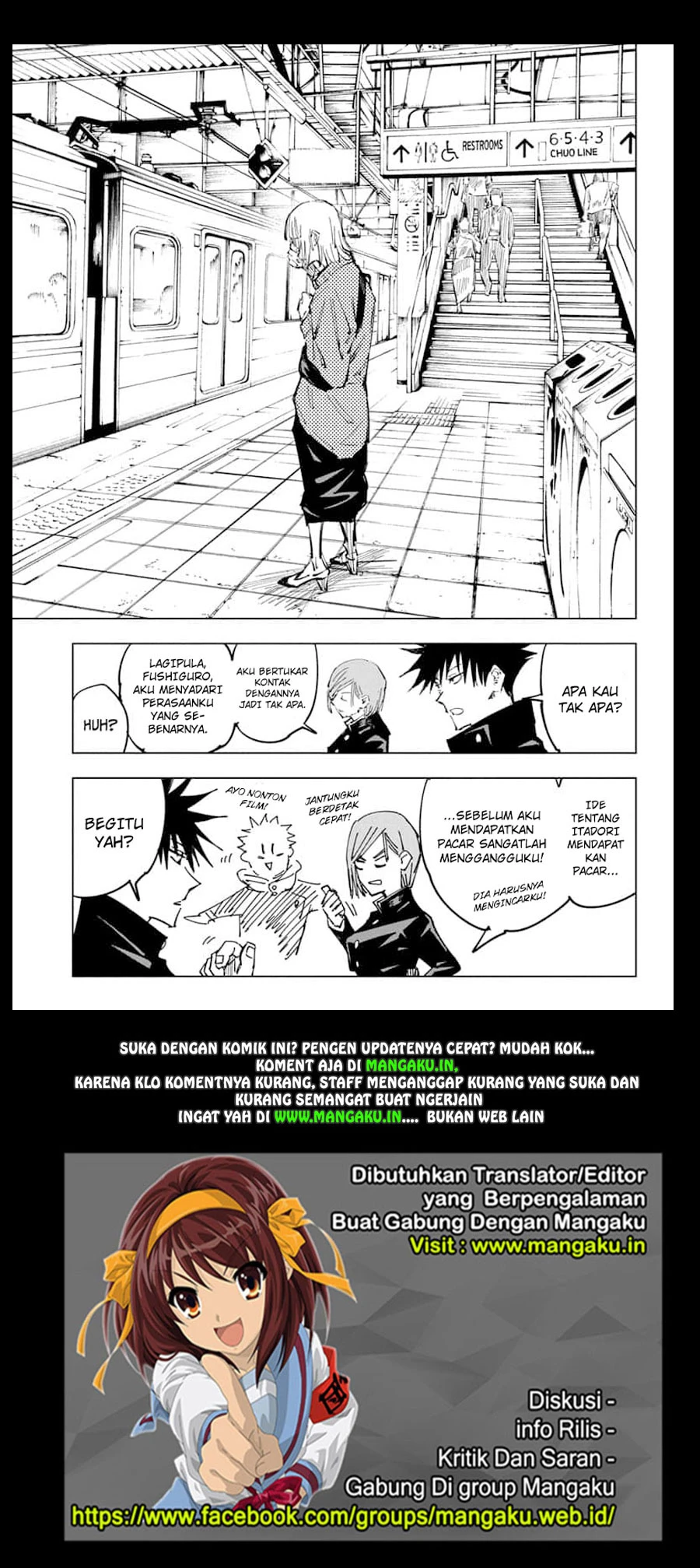 Read Jujutsu Kaisen Bahasa Indonesia ID Manga Online