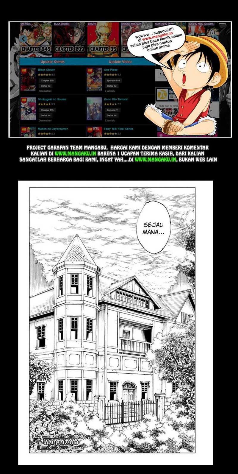 Read Jujutsu Kaisen Bahasa Indonesia ID Manga Online