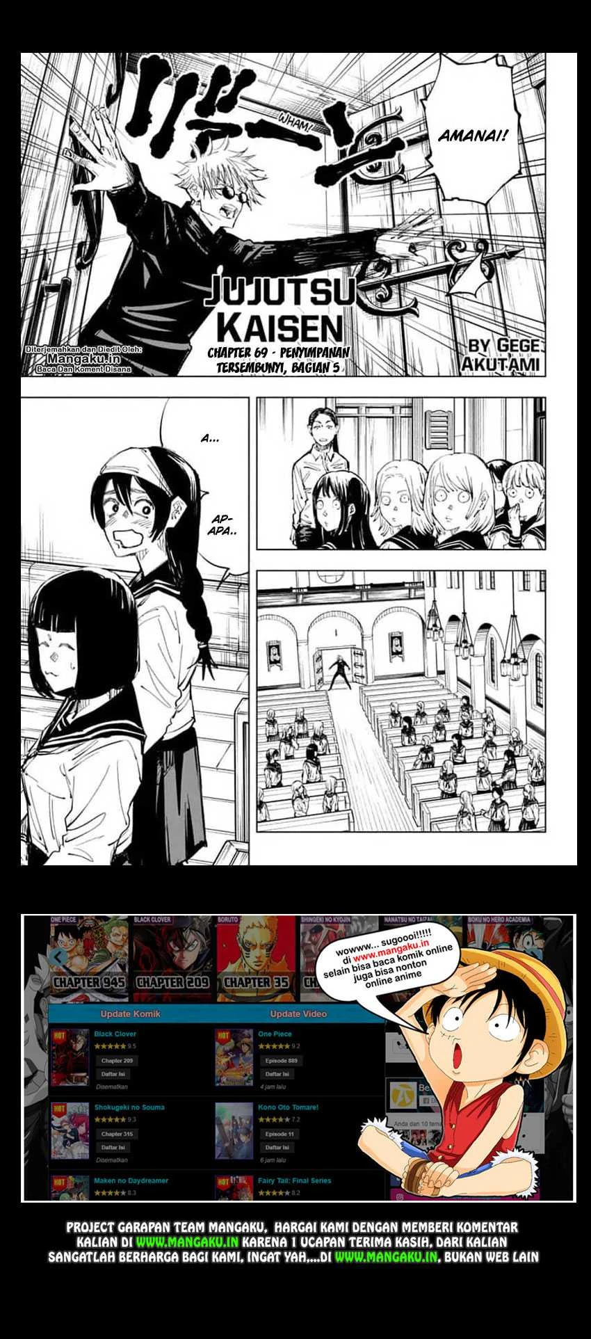 Read Jujutsu Kaisen Bahasa Indonesia ID Manga Online