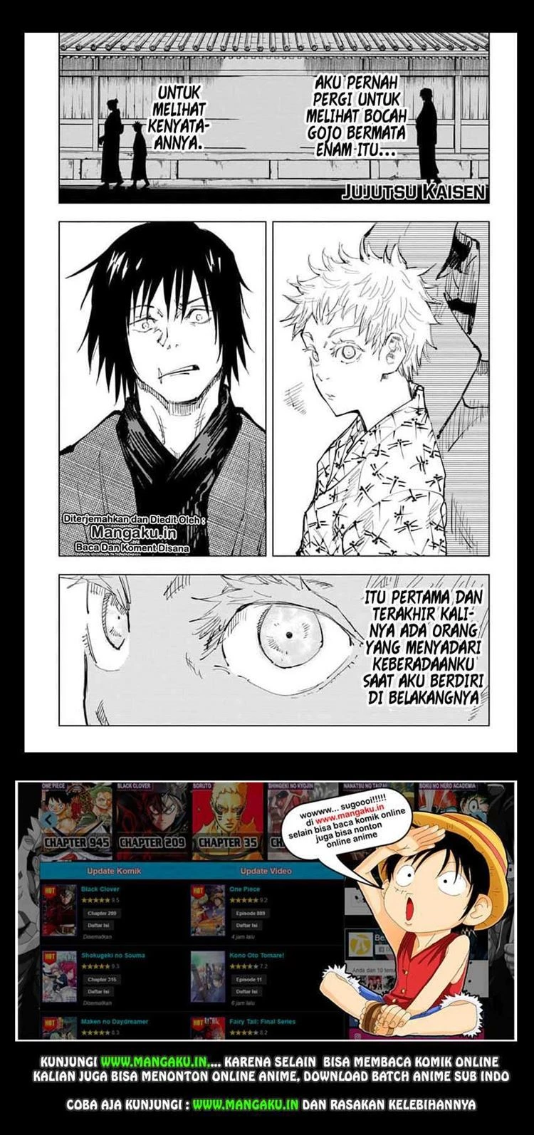 Read Jujutsu Kaisen Bahasa Indonesia ID Manga Online