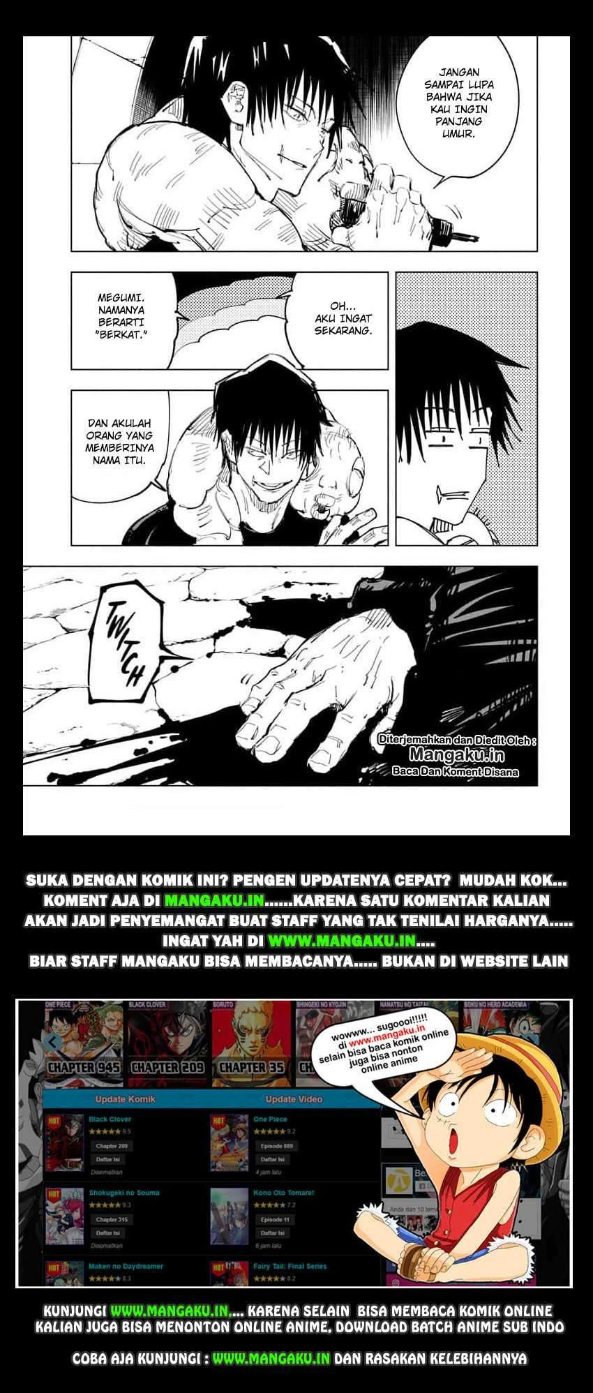 Read Jujutsu Kaisen Bahasa Indonesia ID Manga Online