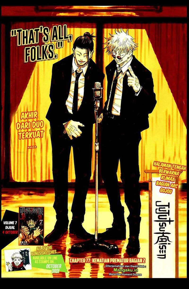 Read Jujutsu Kaisen Bahasa Indonesia ID Manga Online