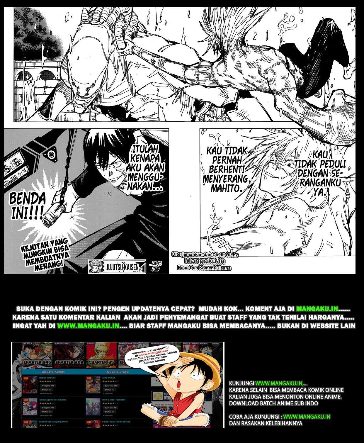 Read Jujutsu Kaisen Bahasa Indonesia ID Manga Online