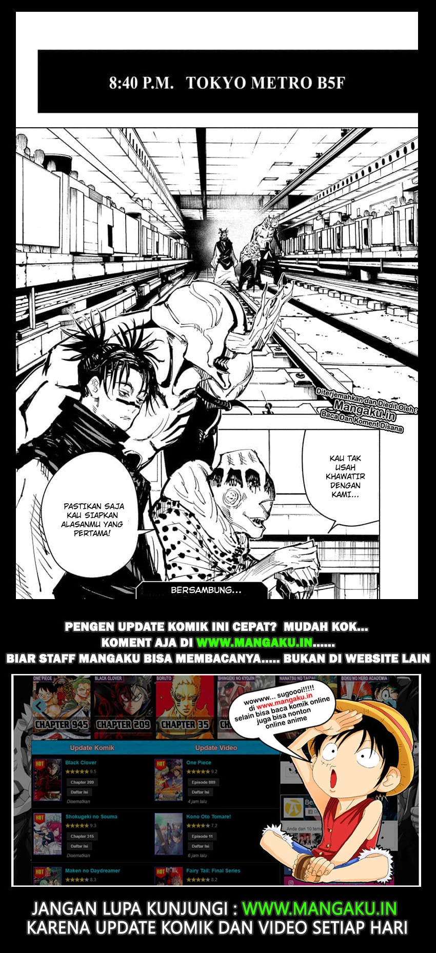 Read Jujutsu Kaisen Bahasa Indonesia ID Manga Online