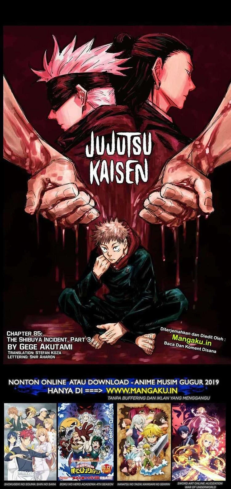 Read Jujutsu Kaisen Bahasa Indonesia ID Manga Online