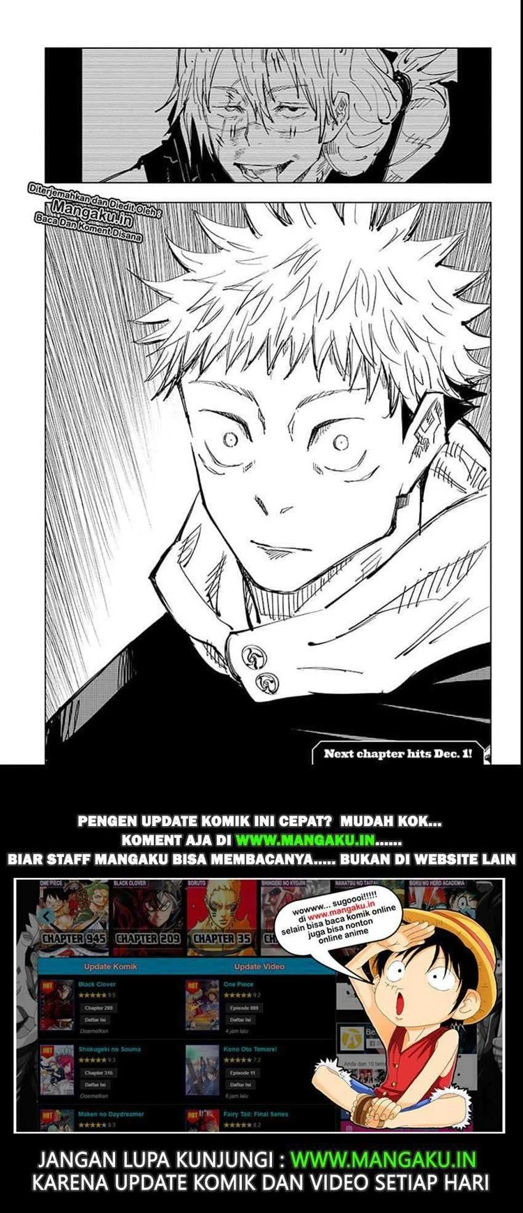 Read Jujutsu Kaisen Bahasa Indonesia ID Manga Online