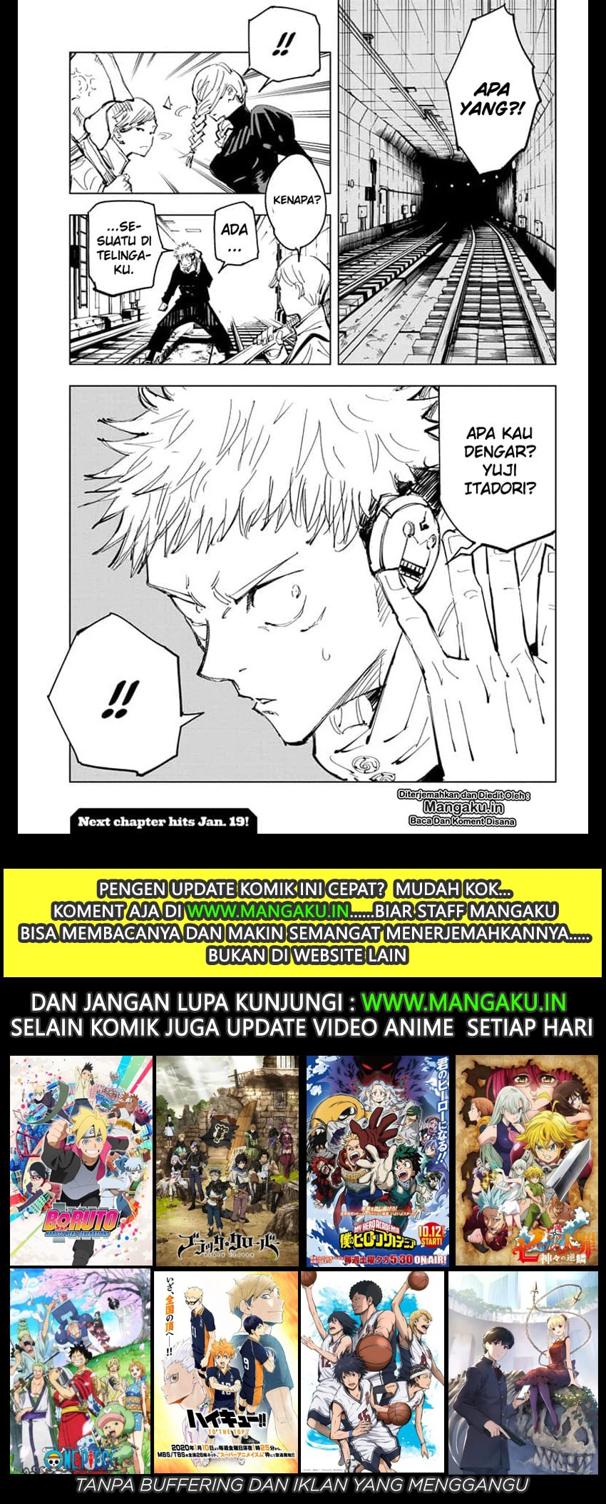 Read Jujutsu Kaisen Bahasa Indonesia ID Manga Online