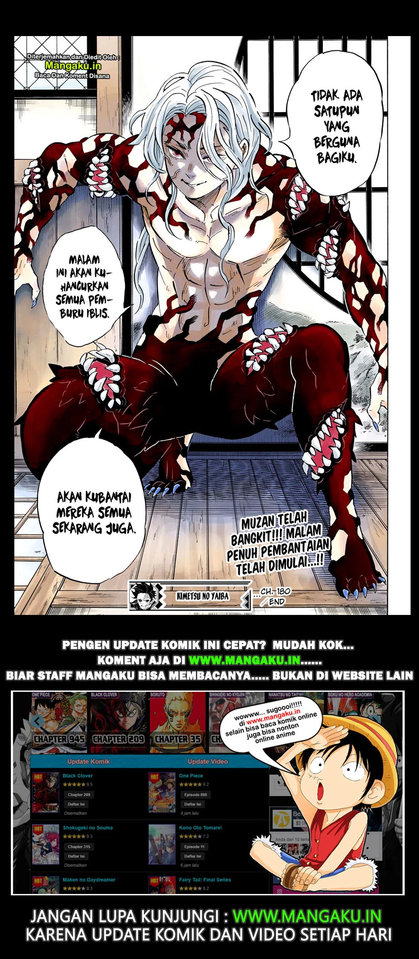 Read Kimetsu no Yaiba Bahasa Indonesia ID Manga Online