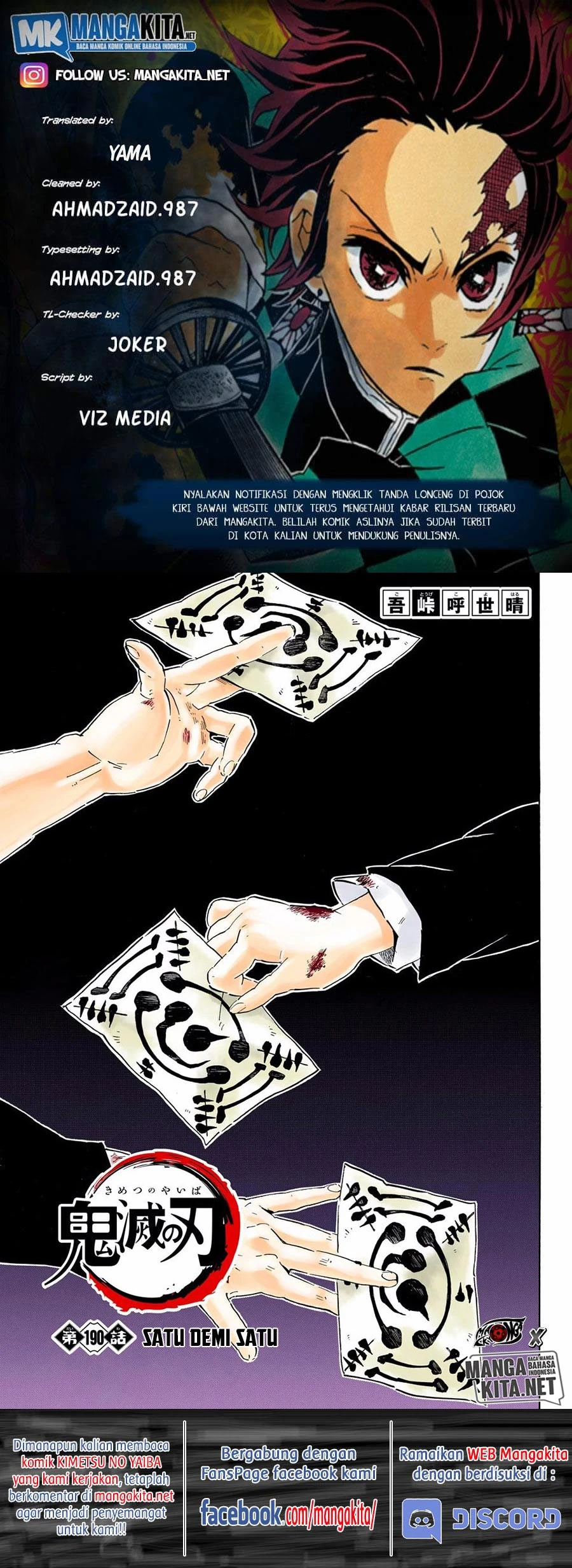 Read Kimetsu no Yaiba Bahasa Indonesia ID Manga Online