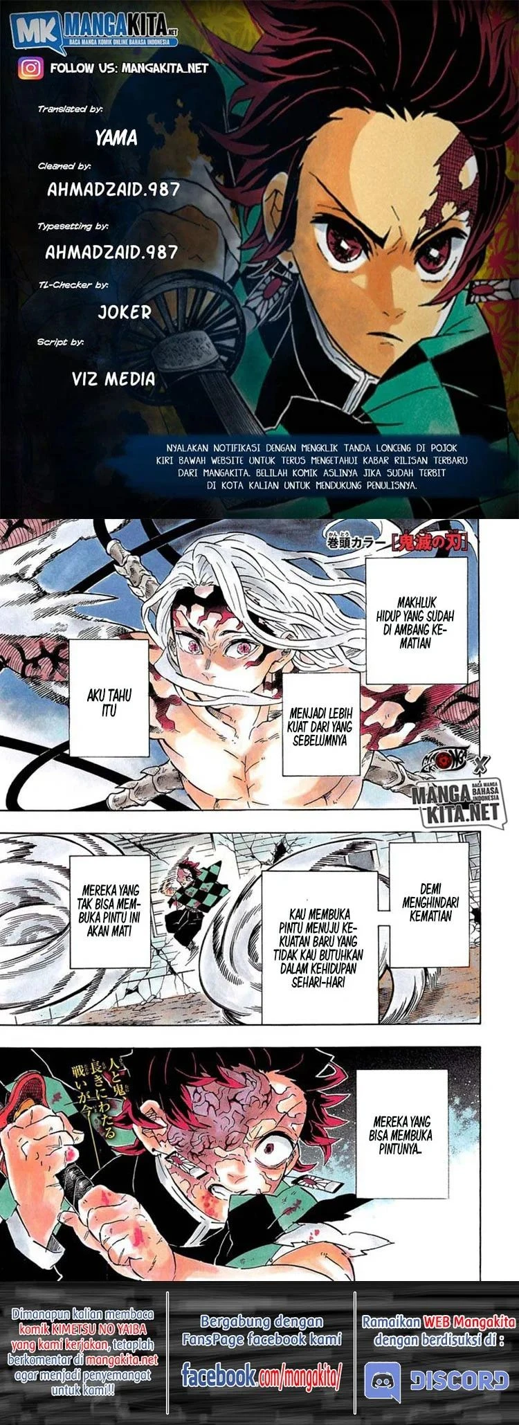 Read Kimetsu no Yaiba Bahasa Indonesia ID Manga Online