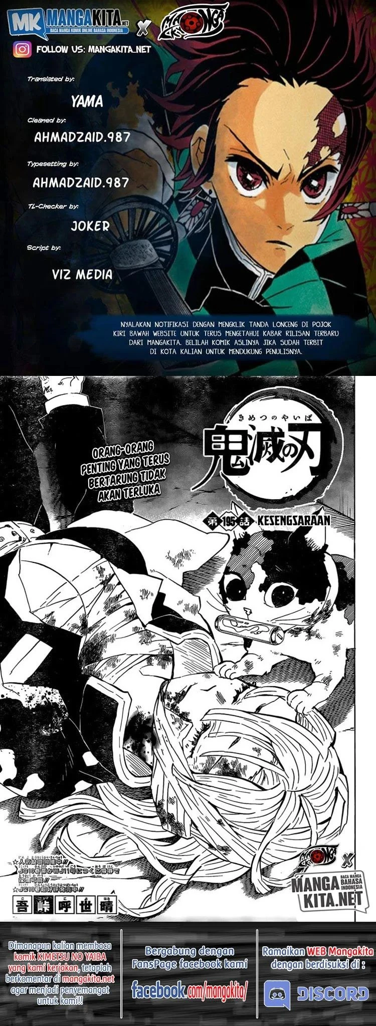 Read Kimetsu no Yaiba Bahasa Indonesia ID Manga Online