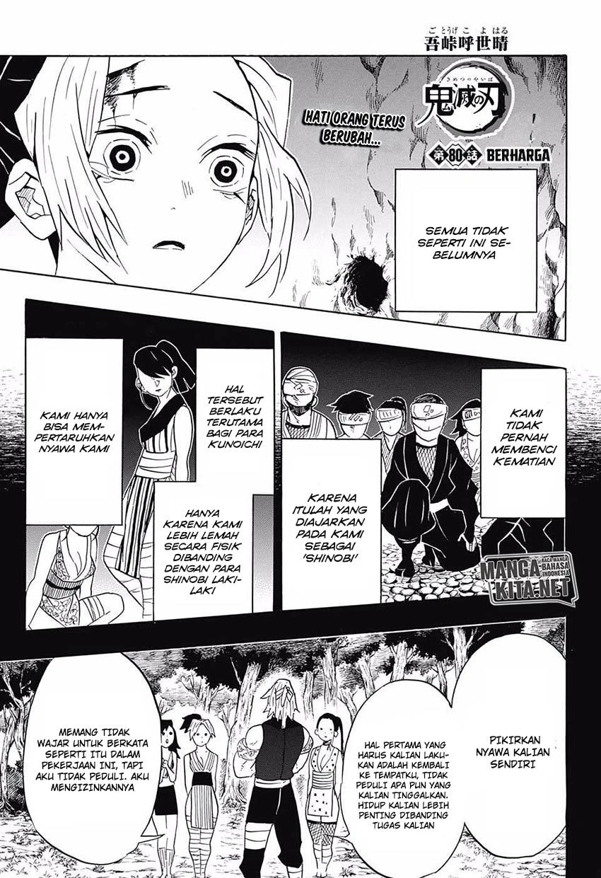 Read Kimetsu no Yaiba Bahasa Indonesia ID Manga Online