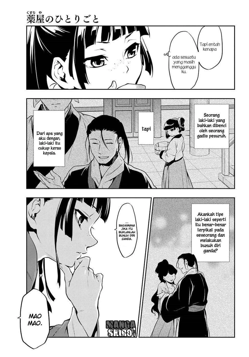 Read Kusuriya no Hitorigoto ID Manga Online