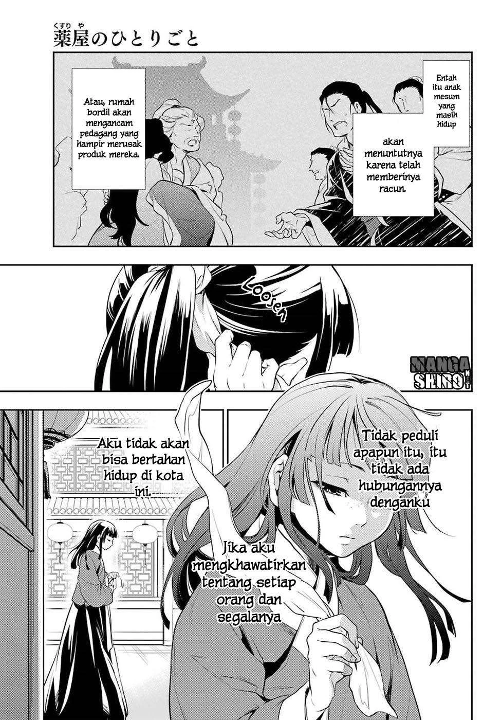 Read Kusuriya no Hitorigoto ID Manga Online