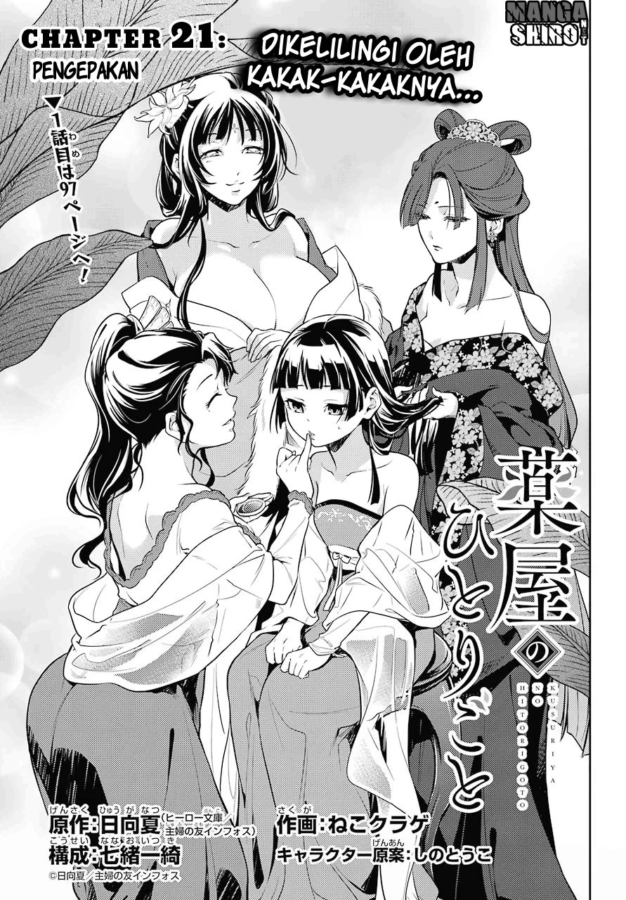 Read Kusuriya no Hitorigoto ID Manga Online