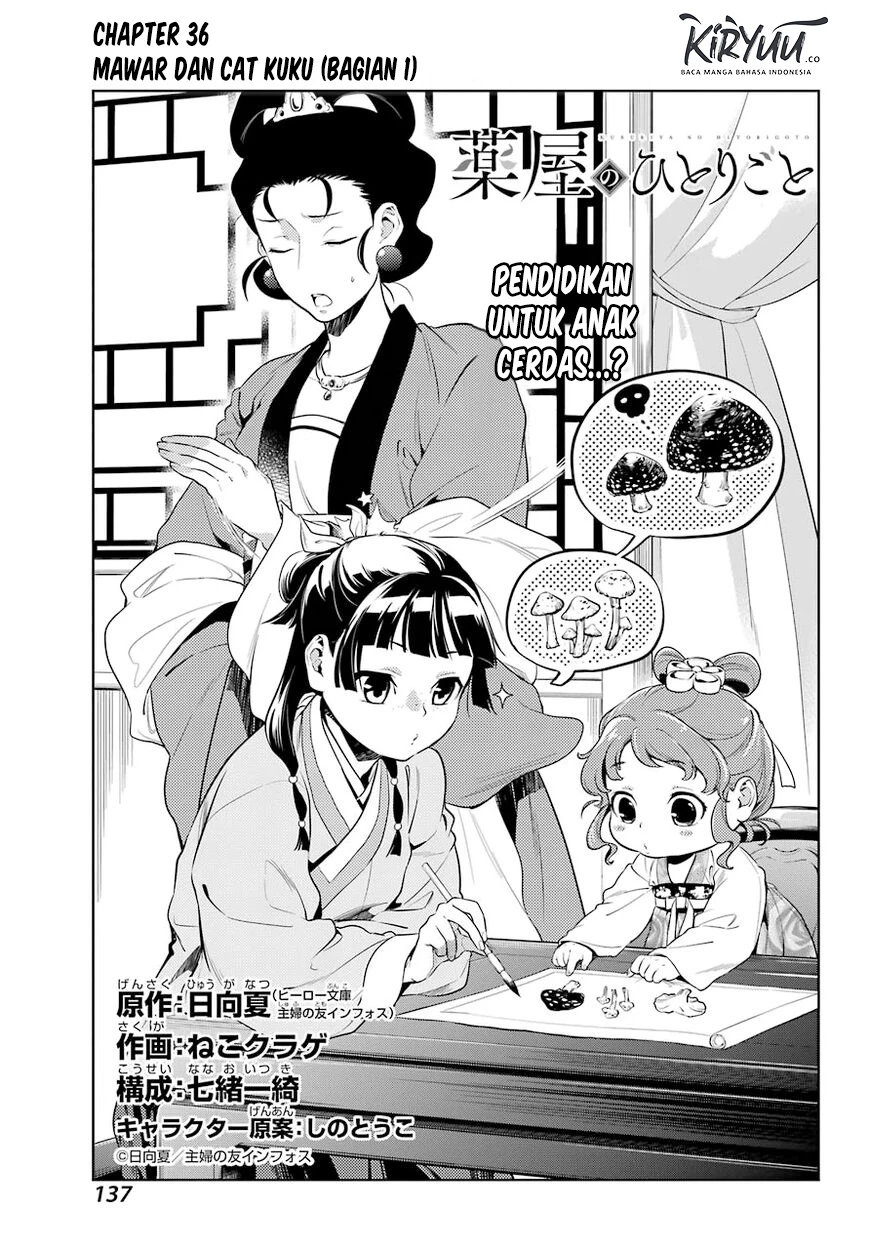 Read Kusuriya no Hitorigoto ID Manga Online