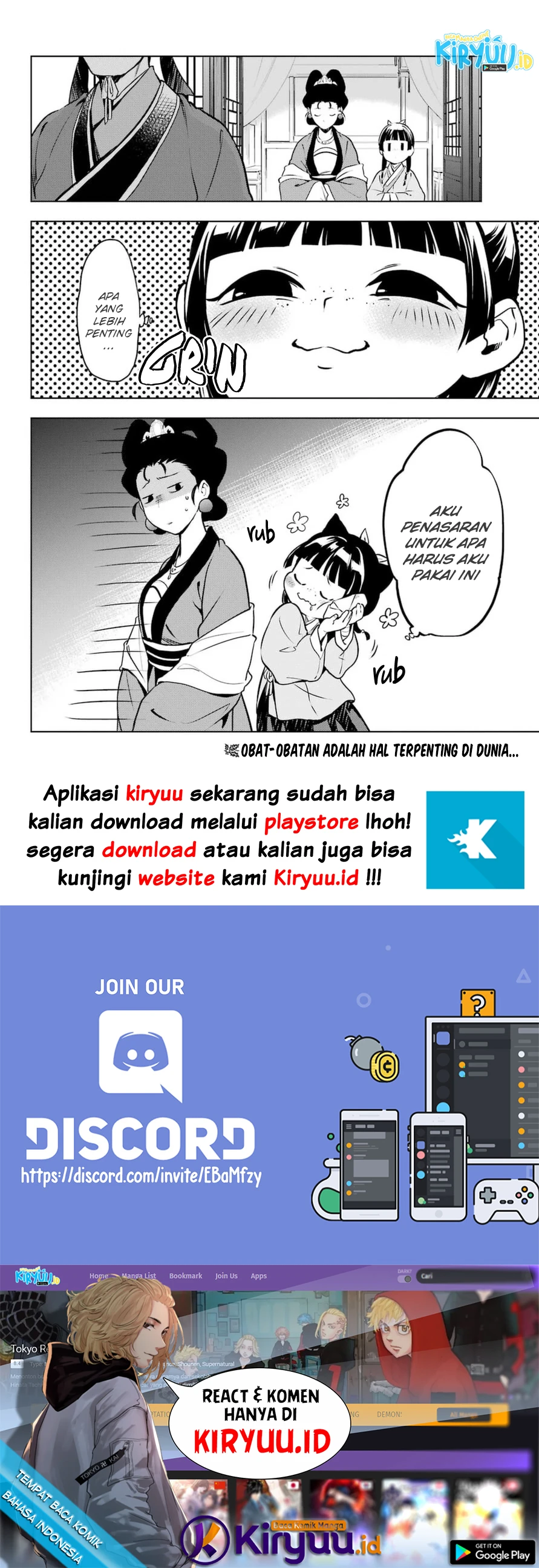 Read Kusuriya no Hitorigoto ID Manga Online
