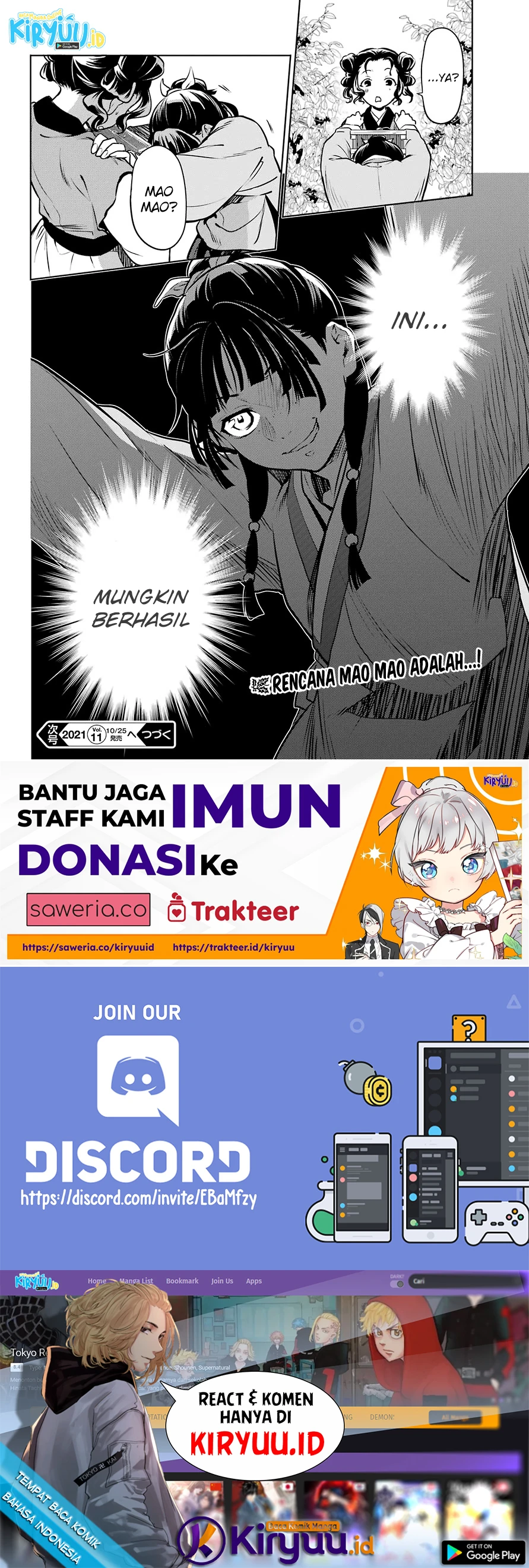 Read Kusuriya no Hitorigoto ID Manga Online